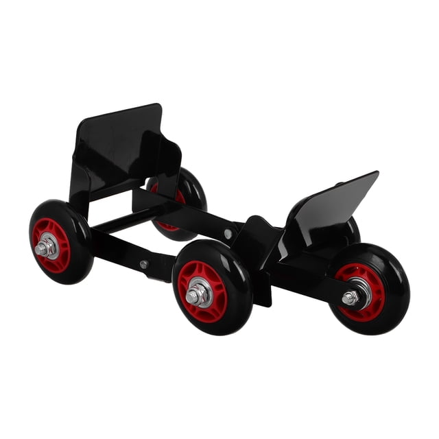 SHISUYAN Roue de Pneu Diable Pneus Plats Survolteur Chariot Rouleau de Pneu d'Urgence Outil de Déplacement avec 5 Roues pour Moto Tricycle Robuste