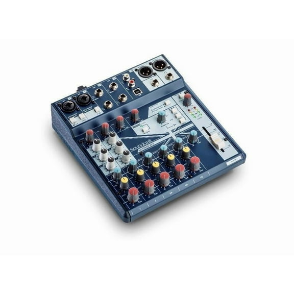 Soundcraft Notepad-8FX Small-Format 8-Channel Analog Mixer With USB I/O and Effects