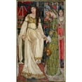 thumbnail image 2 of Kate Elizabeth Bunce 12x18 Gold Ornate Wood Frame and Double Matted Museum Art Print Titled - The Keepsake (1901), 2 of 4