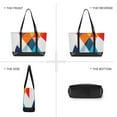 thumbnail image 6 of FORMRS Laptop Tote Bag for Women with 15.6" Computer Compartments Handbag, Colorful Triangles, 6 of 7
