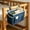 Blue, variant on Bedside Caddy/Bedside Storage Bag Hanging Organizer for Bunk and Hospital Beds,Dorm Rooms Bedroom Bed Rails,Can be Placed Glasses,Books,Mobile Phones,Keys,Remote