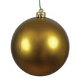 thumbnail image 1 of Olive Matte UV Shatterproof Ball Ornament, 2.75 in., 1 of 1
