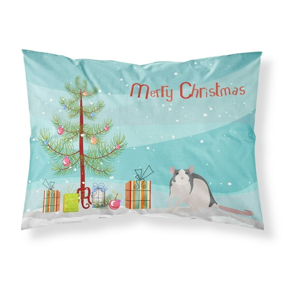 Husky Rat Merry Christmas Fabric Standard Pillowcase CK4473PILLOWCASE
