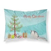 Husky Rat Merry Christmas Fabric Standard Pillowcase CK4473PILLOWCASE