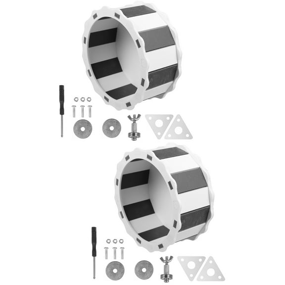 Raindrops 2pcs Small Pet Exercise Running Wheel Toy for Squirrel Chinchilla Guinea Pig Hamster