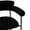 Black/Black, variant on SAFAVIEH Couture Jaslene Modern Linen Solid Dining Chair, Black/White