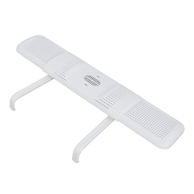 Deflector De Ventilación De CA, Amplia Compatibilidad Deflector De Aire Acondicionado Montaje En Pared PP Transpirable Resistente Al Goteo Inodoro Para El Hogar Hotel