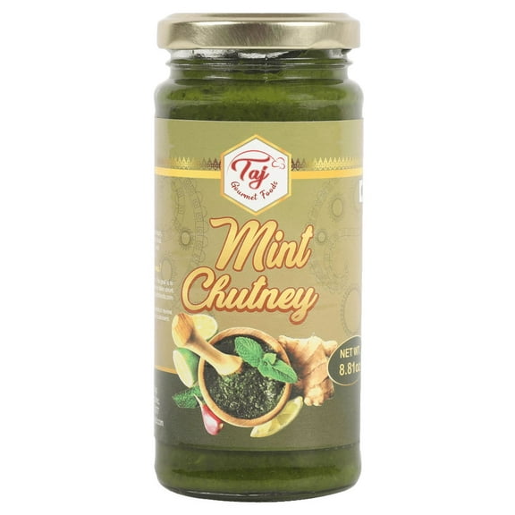TAJ Mint Chutney, 250g (8.81 Oz)