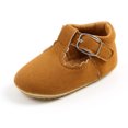 thumbnail image 5 of Wavsuf Kids Shoes for Girls Soft Bottom Winter Casual Brown Princess Shoes Size 11, 5 of 9