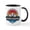 White/Black Inside, variant on CafePress - Detroit Mountain Detroit Lakes Minnesota Mugs - 11 oz Ceramic Mug - Novelty Coffee Tea Cup