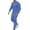 Blue, variant on Men's Tracksuits 2 Piece Casual Crewneck Athletic Jogging Outfits Long Sleeve Light Track Suits for Men Sets Red,XL