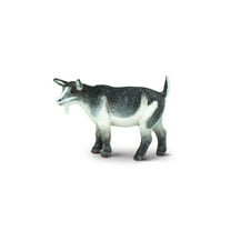 Safari Ltd. Pygmy Nanny Goat Figurine - Lifelike 3" Model Figure - Educational Toy for Boys, Girls, and Kids Ages 3 