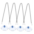thumbnail image 2 of Flynix 4 Pieces Stained Glass Window Hanging Chains Stainless Steel for Garden Wall, 2 of 9