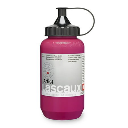 UPC: 7612254330715 | Lascaux Artist Acrylic 390ml Tube Quinacridone Rose DP