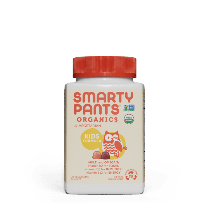 SmartyPants Organic Kids Formula Gummy Multivitamin, 120 Ct - Walmart.com