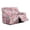 Blue-Cherry Blossom, variant on SCRAWLGOD Patchwork Hummingbird Floral Print Reclining Cover for Pets Washable 2 Seater Recliner Cover with Pockets Anti Scratch Non Slip Reclining Slipcover