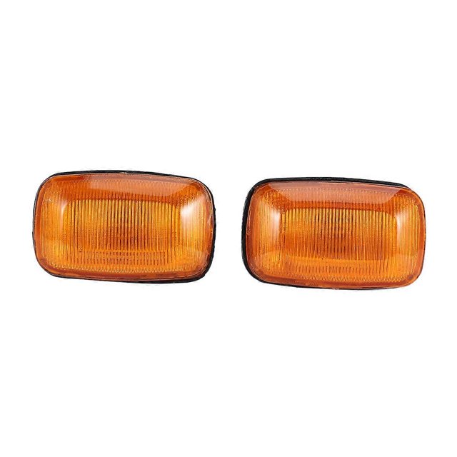 2PCs Fender Turn Signal Side Marker Lamp Light for Toyota Land Cruiser 80 1990-1997 100 1998 - 2004
