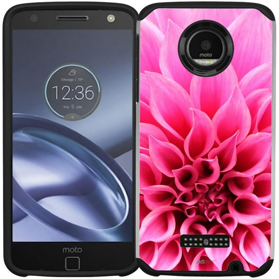Moto Z Droid Case - Armatus Gear (TM) Slim Hybrid Armor Case Protective Phone Cover for Motorola Moto Z Droid Edition XT1650 (2016)