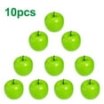 thumbnail image 1 of 10 Pcs Grosses Pommes Rouges Vertes Artificielles Factices Fruits Cuisine Maison Décoration Alimentaire, 1 of 10