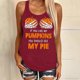 thumbnail image 2 of Camiseta sin mangas de Halloween para mujer, camiseta sin mangas con estampado gráfico divertido de playa de verano para adultos, blusa Fridja  gh589, 2 of 9