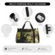 thumbnail image 4 of Balery Deep Forest Stone Green Dragon Bolsa de Gimnasio para Mujeres, Bolsa de Viaje con Bolsillo Húmedo, Bolsa de Fin de Semana para Mujeres, Bolsa de Viaje Resistente al Agua, 4 of 7