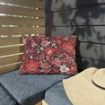 thumbnail image 3 of Outdoor Pillow In Floral Pattern, 3 of 4