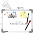 thumbnail image 3 of TANKEE 16"x12" Magnetic Dry Erase Whiteboard | Double-Sided, Portable, Hanging, 3 of 6