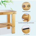 thumbnail image 2 of Nature's Gift: Durable Bamboo Footrest With Exquisite Craftsmanship, Multi-Functional And Attractive For Your Daily Needs, 2 of 5