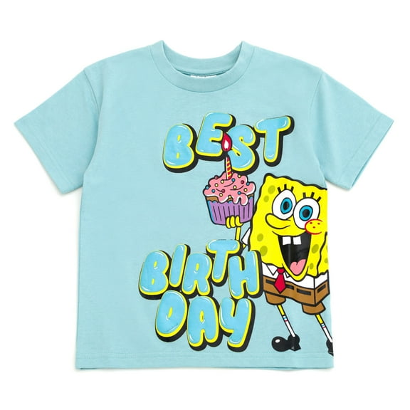 SpongeBob SquarePants Patrick Birthday T-Shirt Little Kid to Big Kid