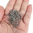 thumbnail image 4 of Miangastore 100 Pcs Crochets en Forme de S Mini Crochets Robustes en Acier Inoxydable Cintres en Forme de S Accessoire de Bijouterie Mini Crochets en Forme de S Argent, 4 of 8