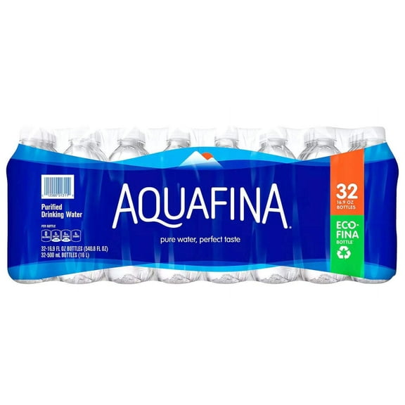 Aquafina Purified Drinking Water 16.9 oz., 32 ct. A1