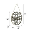 thumbnail image 6 of Aspire Home Accents 7296 Blessed Metal Wall Decor, Brown, 6 of 6