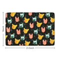 thumbnail image 5 of Music Bulldog Flannel Non Slip Door Rugs,Washable Door Mats Indoor,Decorative Door Mats,Dirt-Resistant and Absorbent Doormat for Entrance,Bedroom,Kitchen,Bathroom,23.5x16in(60x40cm), 5 of 5
