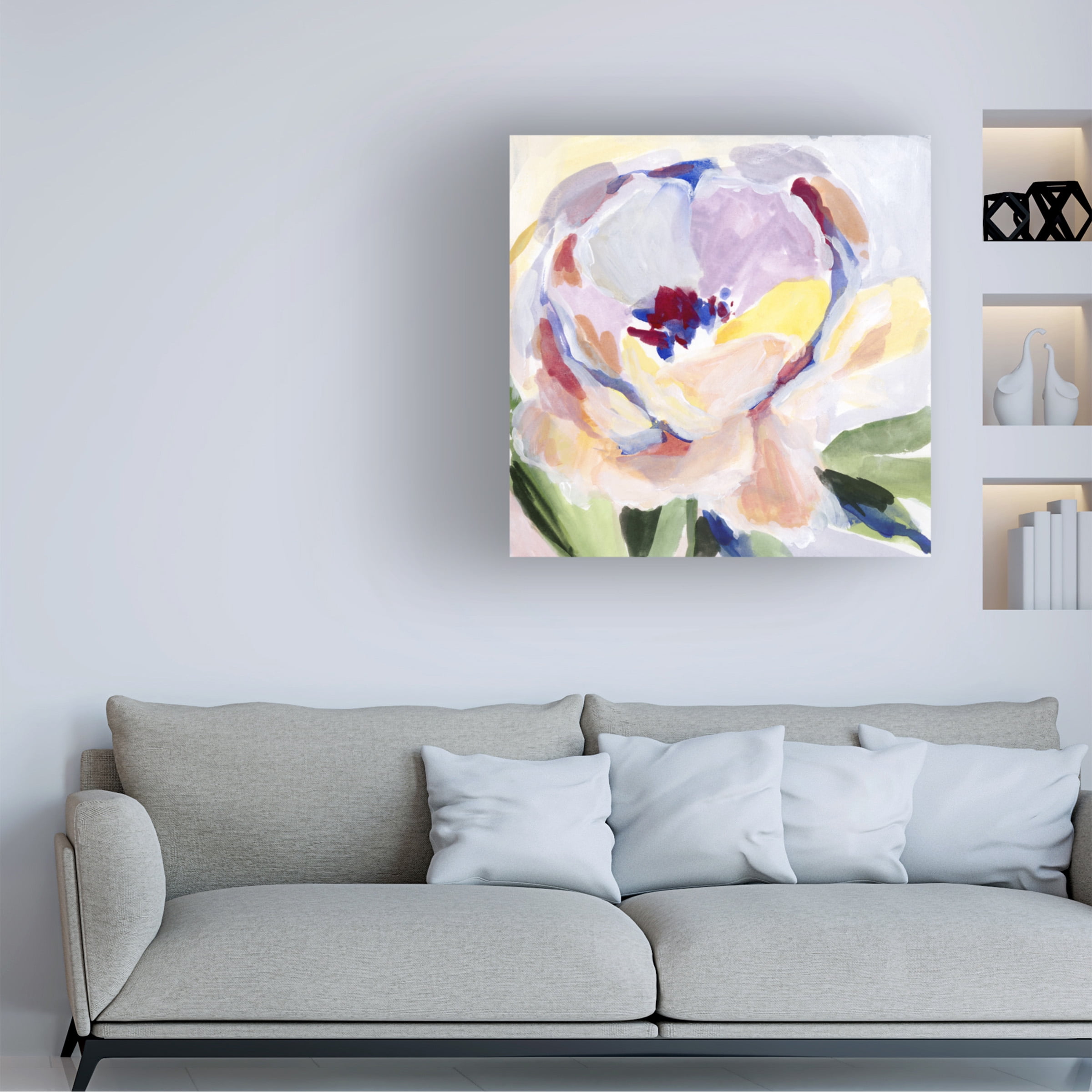 Annie Warren 'Spring Forth I' Canvas Art