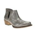 thumbnail image 2 of Roper Womens Ava Embroidered Metallic Snip Toe Cowboy  Ankle Boots, 2 of 5