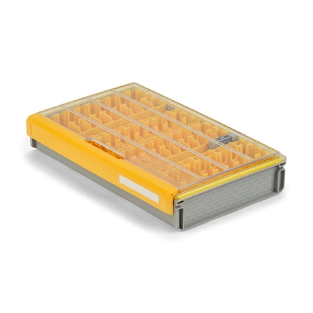 Edge 3700 Lipless Box Stores 40 Fishing Baits With Rust-preventive Rustrictor Dri-loc Watertight Seal Waterwick Transparent Duraview Lid Stackable Storage For Crankbaits And More
