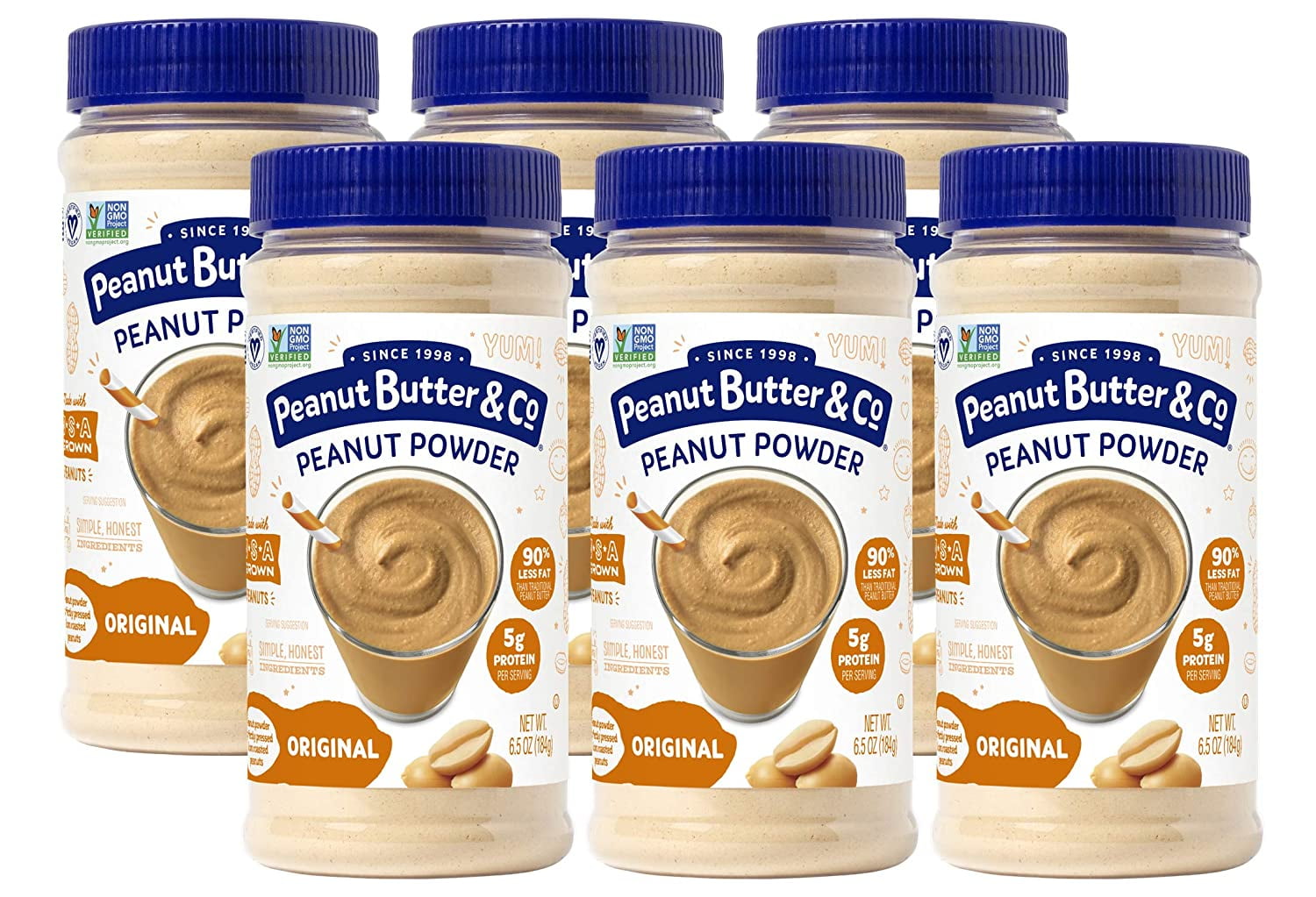 Peanut Butter & Co. Powdered Peanut Butter, NonGMO, Gluten Free, Vegan