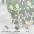 thumbnail image 5 of Yayeee 100% Cotton Hand Towels for Bathroom 16" x 28" Soft Absorbent Kitchen Towel, Beige Floral, 5 of 7