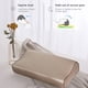 thumbnail image 4 of Fundas de almohada para cuello, Satén de Seda, Transpirable Suave, Cierre con cremallera, Oro Beige, 4 of 8