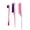 C, variant on WQJNWEQ Clearance 2pcs Brush Sets Edge Brush and Comb for Edge Control Wig Brush Double-sided Brush Smooth Comb Comb Mouse-tail Comb
