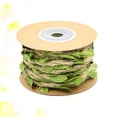 thumbnail image 4 of 1 rollo de 5 m de cinta trenzada de cáñamo con hojas verdes, ideal para colgar regalos, manualidades, jardinería y hogar (verde), 4 of 6