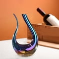 thumbnail image 4 of carafe decanter, Gift, Accessories, Hand-Blown Decanter, for Restaurant, Desktop, Kitchen , (1500ml) - Colorful, 4 of 8
