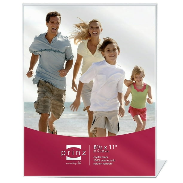 8.5X11 Vertical Acrylic Frame Set Of 2