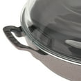 thumbnail image 4 of STAUB Cast Iron 3.5-qt Braiser with Glass Lid - Lilac, 4 of 7