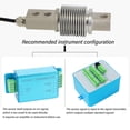 thumbnail image 1 of Célula de carga de 300 kg con fuelle y viga voladiza de acero inoxidable, sensor de peso para báscula de plataforma de 5 a 15 V, 1 of 14