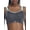 Grey/Aqua, variant on Womens Jenn Convertible High Impact Underwire Sports Bra Style-97003