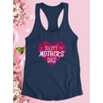 thumbnail image 3 of Happy Mother's Day Racerback Tank -Image by Shutterstock, Female x-Small, 3 of 4