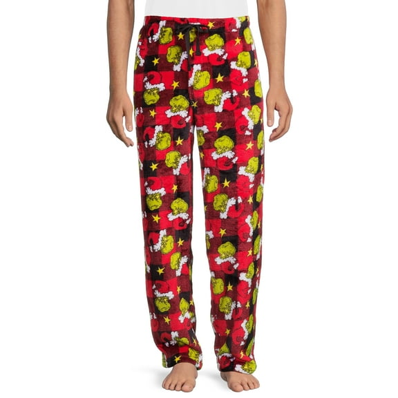 Dr. Seuss The Grinch Mens Superminky Sleep Pant, Sizes S-XL