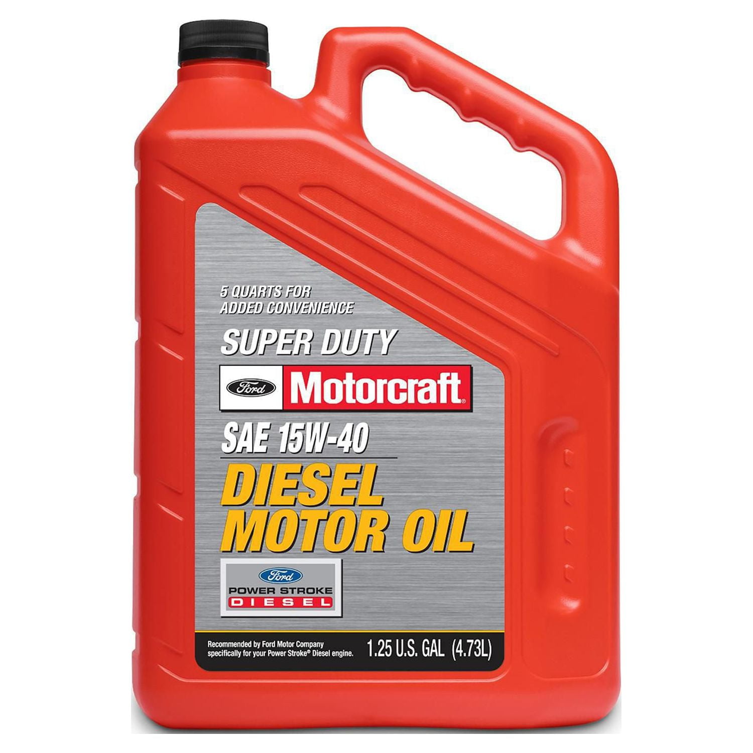 (2 pack) Motorcraft Super Duty Diesel Motor Oil 15W-40, 5 qt