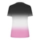 thumbnail image 5 of Mujeres Tops Casual V-Cuello Impreso Oversized Mangas Cortas Camiseta Top, Poliéster Verano Primavera, 5 of 5